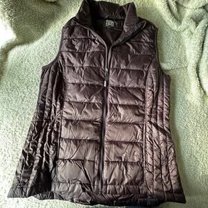 32 Degrees Purple Puffer Vest